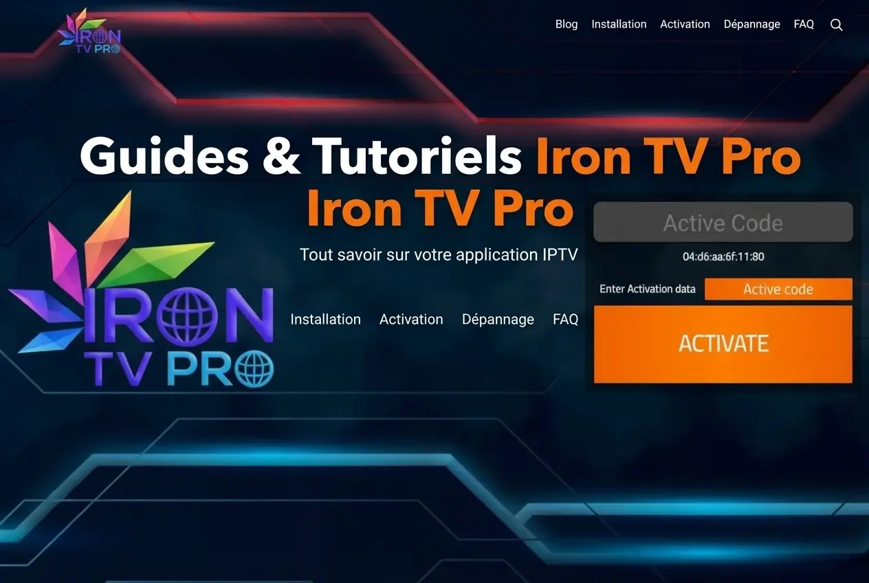 Iron TV Pro APK — téléchargement et installation Android
